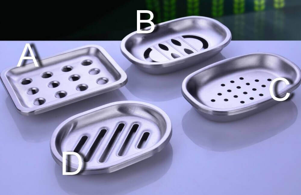 Juego de baño 4 piezas METAL acero inoxidable ecológico, sostenible, comprar sin plástico, sin plástico, modelos de metal para tu baño Juego de baño 4 piezas METAL acero inoxidable ecológico, sostenible, comprar sin plástico, sin plástico, varios modelos de metal