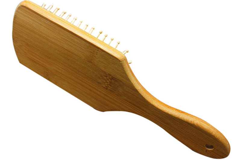 Cepillo de ventilación BAMBÚ para el cabello comprar sin plástico madera sostenible CSP para el baño