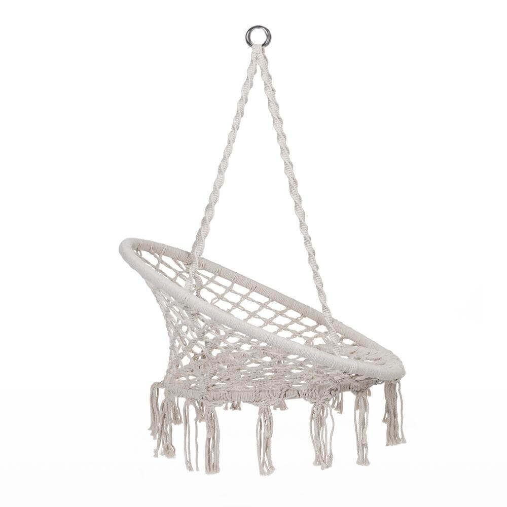 Hamaca Redonda Interior Exterior sostenible ecológica silla colgante Hamaca Redonda Interior Exterior sostenible ecológica silla colgante