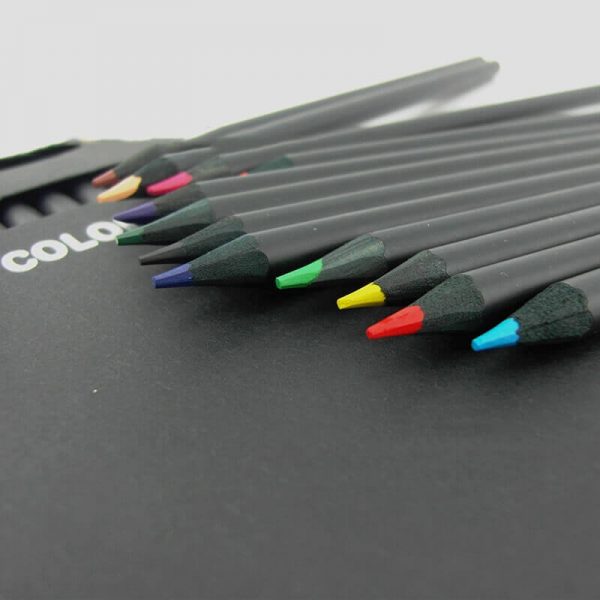 12 lápices de COLORES Alta Calidad para dibujar ecológicos, sostenibles, naturales, materia prima sin plástico. COMPRAR SIN PLÁSTICO