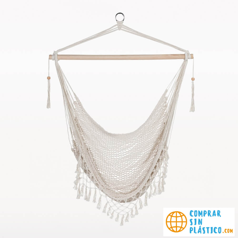 Hamaca Artesanal 2 colores (1) Hamaca Artesanal 2 colores blanco negro