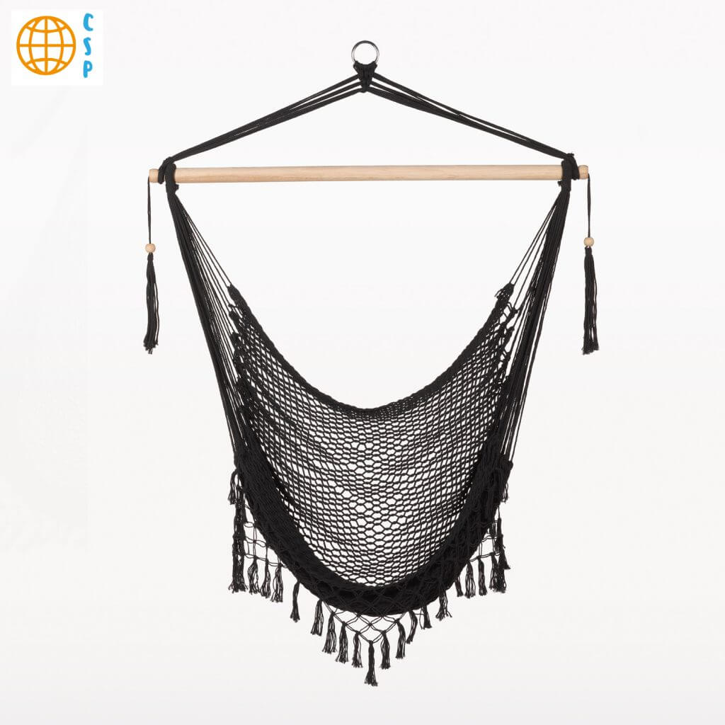 Hamaca Artesanal 2 colores (2) Hamaca Artesanal 2 colores color negro