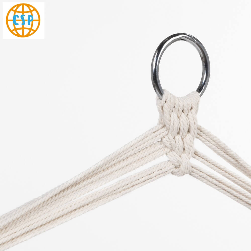 Hamaca Artesanal 2 colores anilla metal Hamaca Artesanal 2 colores anilla de sujeción