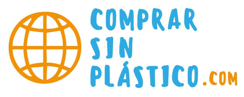 Logo letras de www.ComprarSinPlastico.com modesto proyecto con productos ecológicos sostenibles y materias primas naturales. BTC, LTC comprar sin plástico logocsp